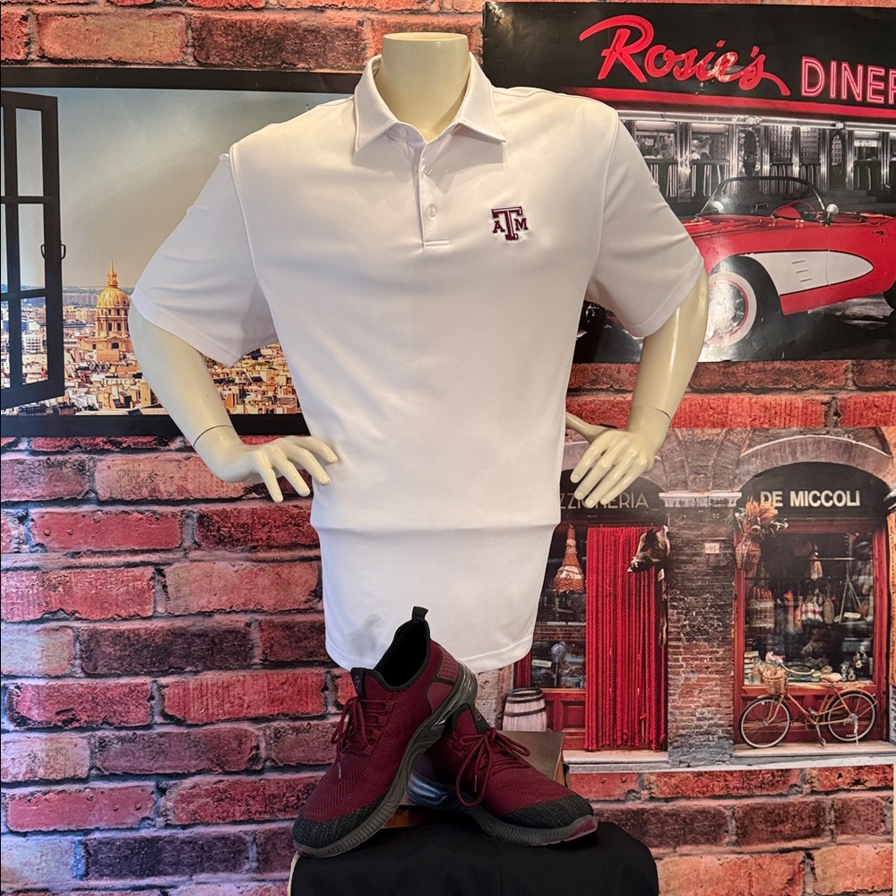 Texas A&M Embroidered Logo Shirt